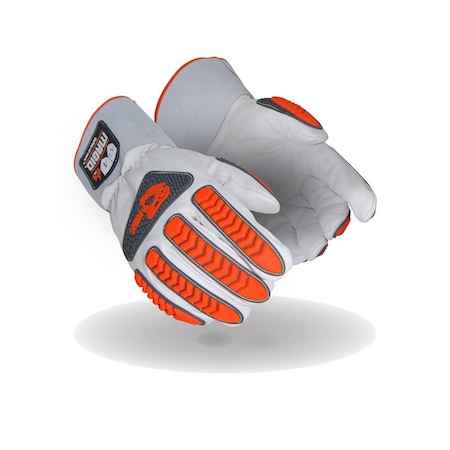 Magid Cut Resistant Gloves, Leather, L, 1 PR TRX848L